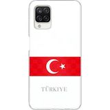 Techtree Samsung Galaxy A12-M12 Uyumlu Türk Milli Takım Forma Baskılı Silikon Kılıf