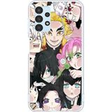 Techtree Samsung Galaxy A13 Uyumlu Demon Slayer Manga Baskılı Silikon Kılıf