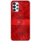 Techtree Samsung Galaxy A13 Uyumlu Türk Milli Takım Desenli Forma Baskılı Silikon Kılıf