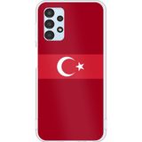 Techtree Samsung Galaxy A13 Uyumlu Türk Milli Takım Kırmızı Forma Baskılı Silikon Kılıf