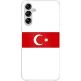 Techtree Samsung Galaxy A14 Uyumlu Türk Milli Takım Beyaz Forma Baskılı Silikon Kılıf
