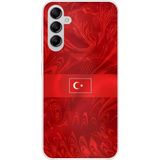 Techtree Samsung Galaxy A14 Uyumlu Türk Milli Takım Desenli Forma Baskılı Silikon Kılıf