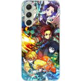 Techtree Samsung Galaxy A15 Uyumlu Demon Slayer Efsanesi:İblis Avcıları Baskılı Silikon Kılıf