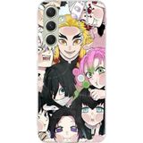 Techtree Samsung Galaxy A15 Uyumlu Demon Slayer Manga Baskılı Silikon Kılıf