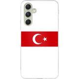 Techtree Samsung Galaxy A15 Uyumlu Türk Milli Takım Beyaz Forma Baskılı Silikon Kılıf