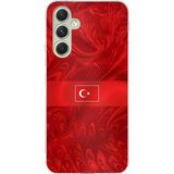 Techtree Samsung Galaxy A15 Uyumlu Türk Milli Takım Desenli Forma Baskılı Silikon Kılıf