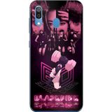 Techtree Samsung Galaxy A20-A30 Uyumlu Blackpink Poster Baskılı Silikon Kılıf