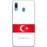 Techtree Samsung Galaxy A20-A30 Uyumlu Türk Milli Takım Forma Baskılı Silikon Kılıf