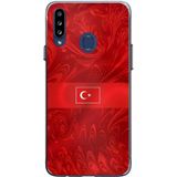 Techtree Samsung Galaxy A20S Uyumlu Türk Milli Takım Desenli Forma Baskılı Silikon Kılıf