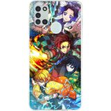 Techtree Samsung Galaxy A21s Uyumlu Demon Slayer Efsanesi:iblis Avcıları Baskılı Silikon Kılıf