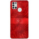 Techtree Samsung Galaxy A21S Uyumlu Türk Milli Takım Desenli Forma Baskılı Silikon Kılıf