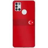 Techtree Samsung Galaxy A21S Uyumlu Türk Milli Takım Izgara Desenli Forma Baskılı Silikon Kılıf