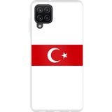 Techtree Samsung Galaxy A22-M22-M32 Uyumlu Türk Milli Takım Beyaz Forma Baskılı Silikon Kılıf