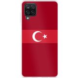 Techtree Samsung Galaxy A22-M22-M32 Uyumlu Türk Milli Takım Kırmızı Forma Baskılı Silikon Kılıf