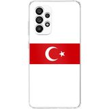 Techtree Samsung Galaxy A23 Uyumlu Türk Milli Takım Beyaz Forma Baskılı Silikon Kılıf