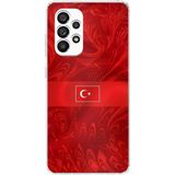 Techtree Samsung Galaxy A23 Uyumlu Türk Milli Takım Desenli Forma Baskılı Silikon Kılıf