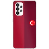 Techtree Samsung Galaxy A23 Uyumlu Türk Milli Takım Parçalı Forma Baskılı Silikon Kılıf