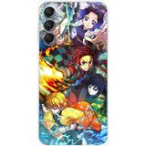 Techtree Samsung Galaxy A24 Uyumlu Demon Slayer Efsanesi:iblis Avcıları Baskılı Silikon Kılıf