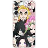 Techtree Samsung Galaxy A24 Uyumlu Demon Slayer Manga Baskılı Silikon Kılıf