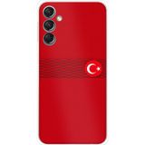 Techtree Samsung Galaxy A24 Uyumlu Türk Milli Takım Izgara Desenli Forma Baskılı Silikon Kılıf