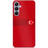 Techtree Samsung Galaxy A25 Uyumlu Türk Milli Takım Izgara Desenli Forma Baskılı Silikon Kılıf