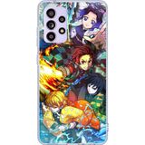 Techtree Samsung Galaxy A32 Uyumlu Demon Slayer Efsanesi:İblis Avcıları Baskılı Silikon Kılıf