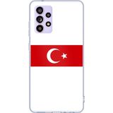 Techtree Samsung Galaxy A32 Uyumlu Türk Milli Takım Beyaz Forma Baskılı Silikon Kılıf