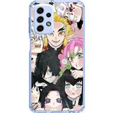 Techtree Samsung Galaxy A33 Uyumlu Demon Slayer Manga Baskılı Silikon Kılıf