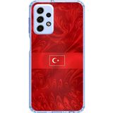 Techtree Samsung Galaxy A33 Uyumlu Türk Milli Takım Desenli Forma Baskılı Silikon Kılıf