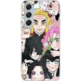 Techtree Samsung Galaxy A34 Uyumlu Demon Slayer Manga Baskılı Silikon Kılıf