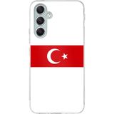 Techtree Samsung Galaxy A34 Uyumlu Türk Milli Takım Beyaz Forma Baskılı Silikon Kılıf