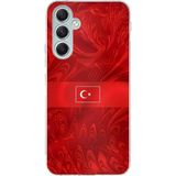 Techtree Samsung Galaxy A34 Uyumlu Türk Milli Takım Desenli Forma Baskılı Silikon Kılıf