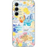 Techtree Samsung Galaxy A35 Uyumlu La Dolce Vita İtalyan Rüyası Baskılı Silikon Kılıf