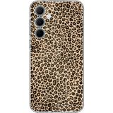 Techtree Samsung Galaxy A35 Uyumlu Leopar Tasarımlı Baskılı Silikon Kılıf