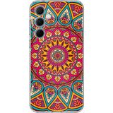 Techtree Samsung Galaxy A35 Uyumlu Mandala Baskılı Silikon Kılıf