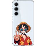 Techtree Samsung Galaxy A35 Uyumlu Monkey D. Luffy Tasarımlı Baskılı Silikon Kılıf