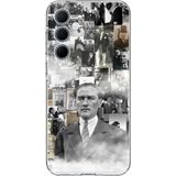 Techtree Samsung Galaxy A35 Uyumlu Mustafa Kemal Atatürk Kolaj Baskılı Silikon Kılıf