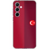 Techtree Samsung Galaxy A35 Uyumlu Türk Milli Takım Parçalı Forma Baskılı Silikon Kılıf