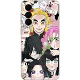 Techtree Samsung Galaxy A37 Uyumlu Demon Slayer Manga Baskılı Silikon Kılıf
