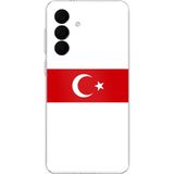 Techtree Samsung Galaxy A37 Uyumlu Türk Milli Takım Beyaz Forma Baskılı Silikon Kılıf
