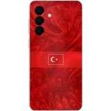Techtree Samsung Galaxy A37 Uyumlu Türk Milli Takım Desenli Forma Baskılı Silikon Kılıf