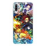 Techtree Samsung Galaxy A50-A30s Uyumlu Demon Slayer Efsanesi:iblis Avcıları Baskılı Silikon Kılıf