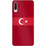 Techtree Samsung Galaxy A50-A30S Uyumlu Türk Milli Takım Kırmızı Forma Baskılı Silikon Kılıf
