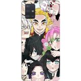 Techtree Samsung Galaxy A51 Uyumlu Demon Slayer Manga Baskılı Silikon Kılıf