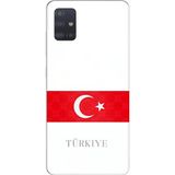 Techtree Samsung Galaxy A51 Uyumlu Türk Milli Takım Forma Baskılı Silikon Kılıf