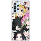 Techtree Samsung Galaxy A53 Uyumlu Demon Slayer Manga Baskılı Silikon Kılıf