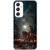 Techtree Samsung Galaxy A54 Uyumlu Atatürk At Üstünde Zafer Baskılı Silikon Kılıf
