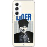 Techtree Samsung Galaxy A54 Uyumlu Atatürk Lider Baskılı Silikon Kılıf