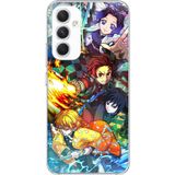 TechTree Samsung Galaxy A54 Uyumlu Demon Slayer Efsanesi:iblis Avcıları Baskılı Silikon Kılıf