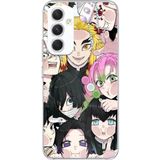 Techtree Samsung Galaxy A54 Uyumlu Demon Slayer Manga Baskılı Silikon Kılıf